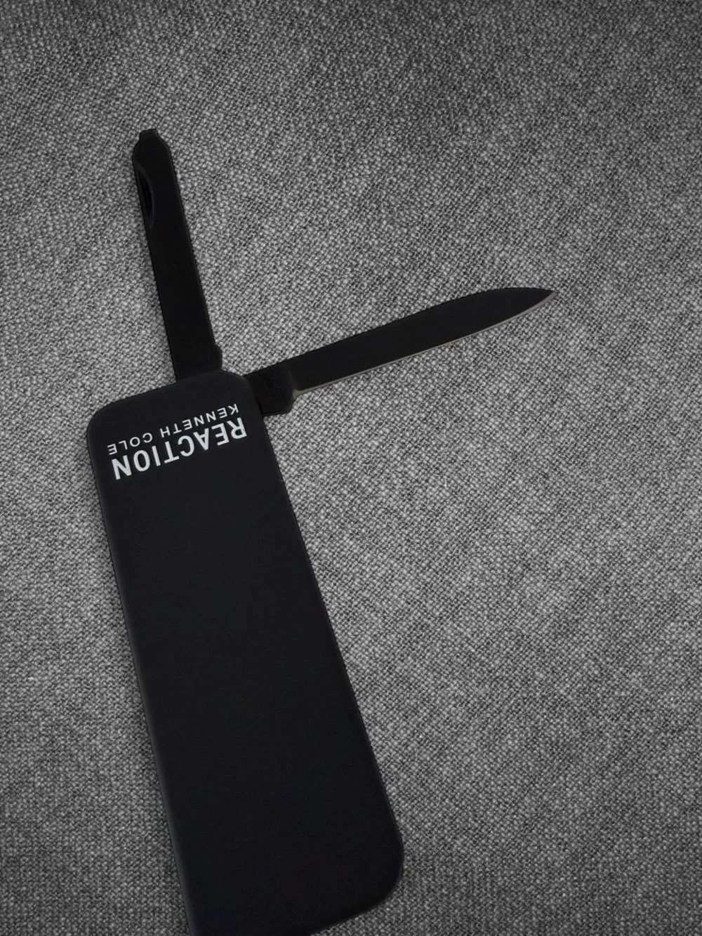 Reaction Kenneth Cole Black Folding Pocket Multi Tool With Belt Clip